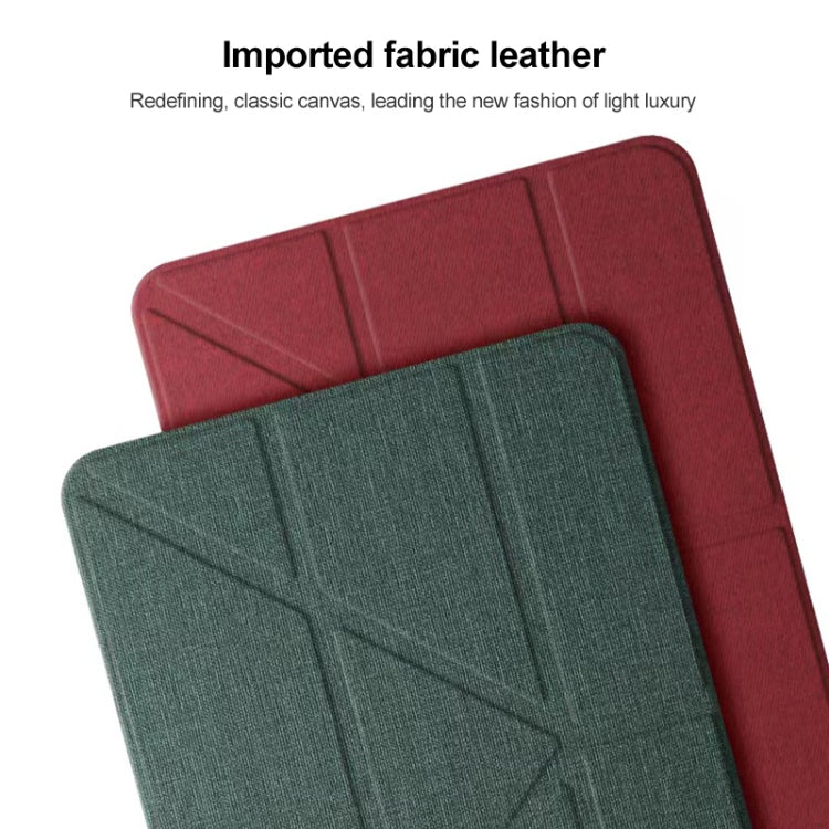 Mutural King Kong Series Deformation Holder Leather Tablet Case For iPad Pro 10.5 2019 / 2017(Red) - free shipping - PMC TechLife - Order now!