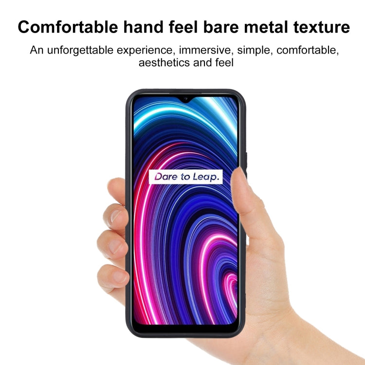 For OPPO Realme C25Y TPU Phone Case(Black) - Realme Cases by PMC TechLife | Online Shopping South Africa | PMC TechLife | Buy Now Pay Later Mobicred