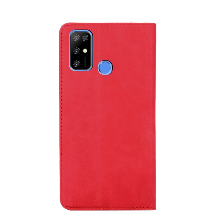 For DOOGEE X96 Pro Skin Feel Magnetic Horizontal Flip Leather Phone Case(Red) - More Brand by PMC TechLife | Online Shopping South Africa | PMC TechLife | Buy Now Pay Later Mobicred