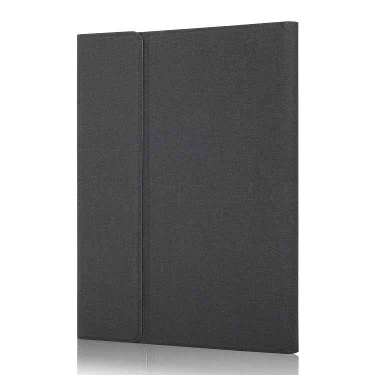 RK11L Aluminum Alloy Touch Bluetooth Keyboard Horizontal Flip Leather Tablet Case for iPad Pro 11 2020 / 2018 with Holder & Pen Slot(Black)