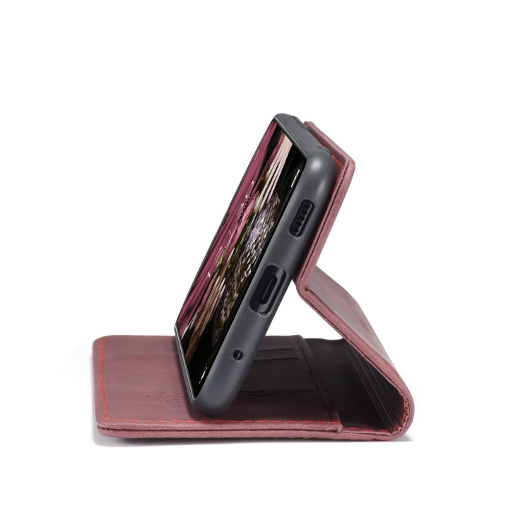 For Xiaomi Redmi Note 11 4G/Note 11S Global CaseMe 013 Multifunctional Horizontal Flip Leather Phone Case(Wine Red) - free shipping - PMC Jewellery - Order now!