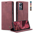 For Xiaomi 12/12X CaseMe 013 Multifunctional Horizontal Flip Leather Phone Case(Wine Red) - free shipping - PMC TechLife - Order now!
