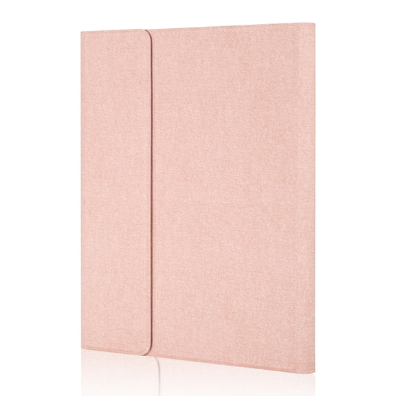 RK11C Detachable Touch Bluetooth Keyboard TPU Horizontal Flip Leather Tablet Case for iPad Pro 11 2020 / 2018 with Holder & Pen Slot(Rose Gold)