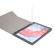 RK11C Detachable Touch Bluetooth Keyboard TPU Horizontal Flip Leather Tablet Case for iPad Pro 11 2020 / 2018 with Holder & Pen Slot(Rose Gold)