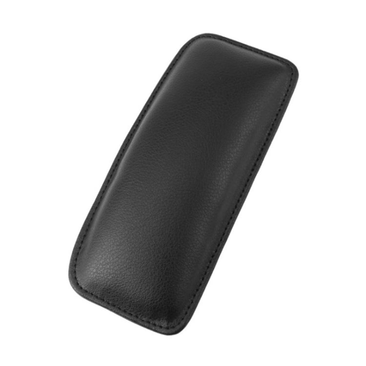 2 PCS Car Non-slip Soft Floor Protector Carpet Floor Mat Knee Bolster, Style:First Layer Cowhide(Black) - Floor Mats by PMC Jewellery | Online Shopping South Africa | PMC Jewellery | Buy Now Pay Later Mobicred