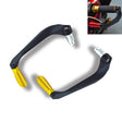 2 PCS Motorcycle Modification Accessories Striped Horn Shape Gear Brake Clutch Handbrake(Gold) - free shipping - PMC TechLife - Order now!