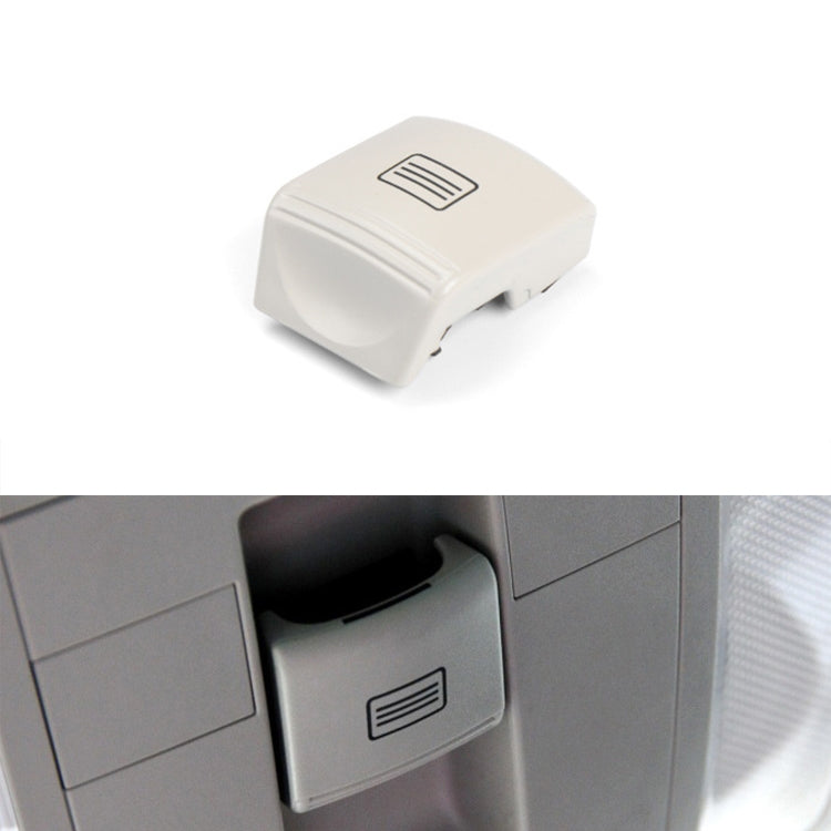Car Sunroof Window Switch Button for Mercedes-Benz W204 / W212, Left Driving(Mercerized Beige) - Car Switches by PMC TechLife | Online Shopping South Africa | PMC TechLife | Buy Now Pay Later Mobicred