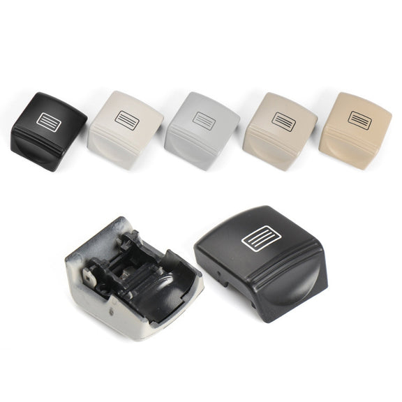 Car Sunroof Window Switch Button for Mercedes-Benz W204 / W212, Left Driving(Mercerized Beige)