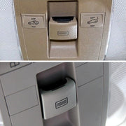 Car Sunroof Window Switch Button for Mercedes-Benz W204 / W212, Left Driving(Deerskin Beige)