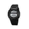 SKMEI 1821 Stainless Steel Buckle Silicone Strap Electronic Watch(Black and White) - free shipping - PMC TechLife - Order now!