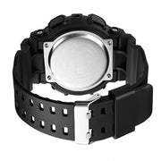 SKMEI 1857 Stainless Steel Buckle PU Strap Water-resistant Electronic Watch(Red)