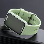 SKMEI 1873 PU Strap Water-resistant LED Electronic Watch(Light Green)