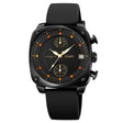 SKMEI 1903 Stainless Steel Buckle Silicone Strap Waterproof Quartz Watch(Black) - free shipping - PMC TechLife - Order now!