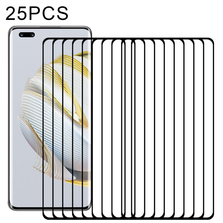 25 PCS 3D Curved Edge Full Screen Tempered Glass Film For Huawei nova 10 Pro - Huawei Tempered Glass by PMC TechLife | Online Shopping South Africa | PMC TechLife