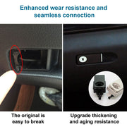 Car Glove Box Handle Switch for Mercedes-Benz W212 2008-2014, Left Driving(Grey White)