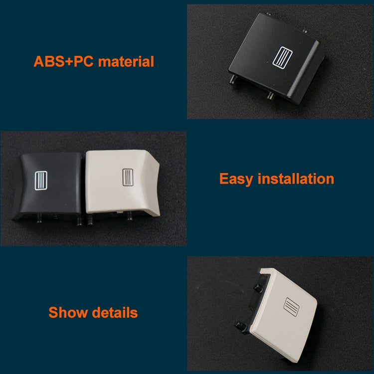 Car Dome Light Button Sunroof Window Switch Button for Mercedes-Benz W166 / W292 2012-, Left Driving, Style:Flat(Black) - Car Switches by PMC TechLife | Online Shopping South Africa | PMC TechLife | Buy Now Pay Later Mobicred