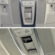 Car Dome Light Button Sunroof Window Switch Button for Mercedes-Benz W166 / W292 2012-, Left Driving, Style:Flat(Porcelain White)