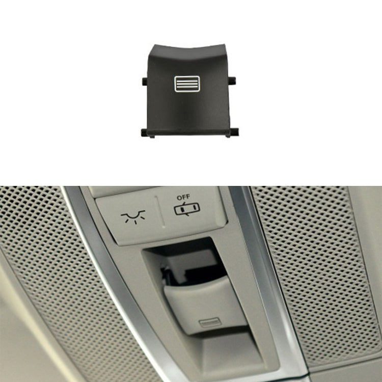 Car Dome Light Button Sunroof Window Switch Button for Mercedes-Benz W166 / W292 2012-, Left Driving, Style:Convex(Black) - free shipping - PMC TechLife - Order now!