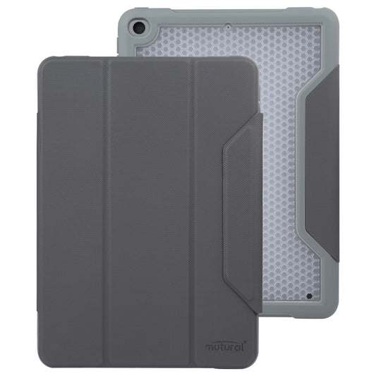 For iPad 10.2 / iPad Pro 10.5 Mutural Yagao Series PC Horizontal Flip Leather Tablet Case(Grey) - free shipping - PMC Jewellery - Order now!