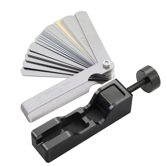 Car Universal Spark Plug Gap Tool with Feeler Gauge for Most 10mm 12mm 14mm 16mm Spark Plugs(Black)