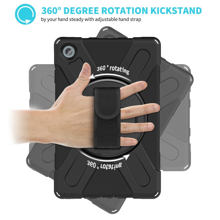 For Lenovo Tab M10 Plus 10.6 3rd Gen 2022 Silicone + PC Protective Tablet Case(Black) - free shipping - PMC TechLife - Order now!