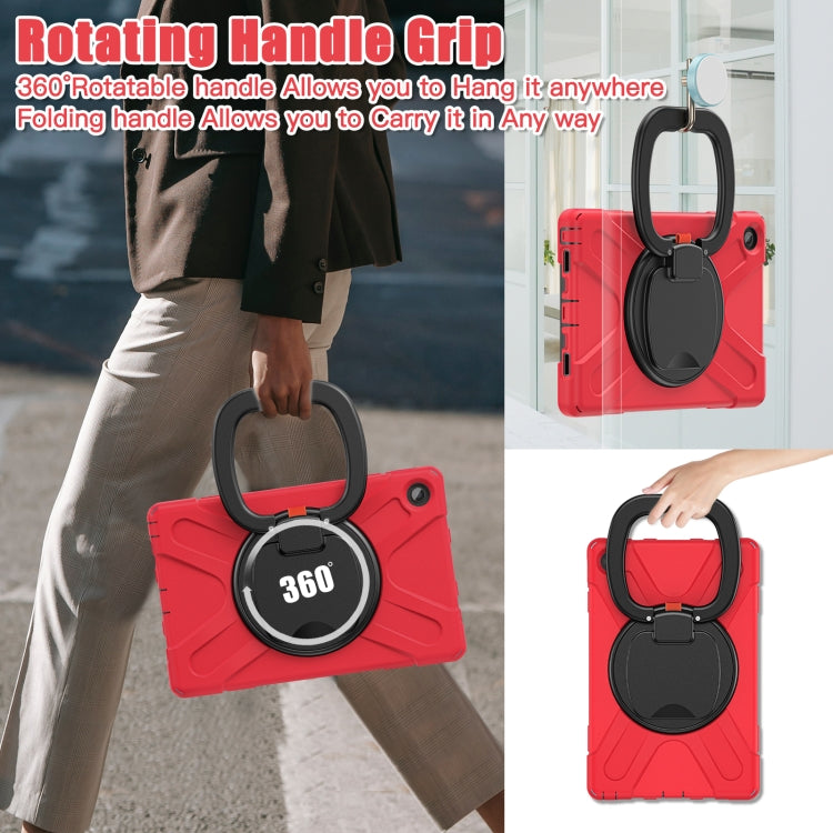 For Lenovo Tab M10 Plus 10.6 3rd Gen 2022 Silicone + PC Protective Tablet Case(Red) - Lenovo by PMC TechLife | Online Shopping South Africa | PMC TechLife | Buy Now Pay Later Mobicred