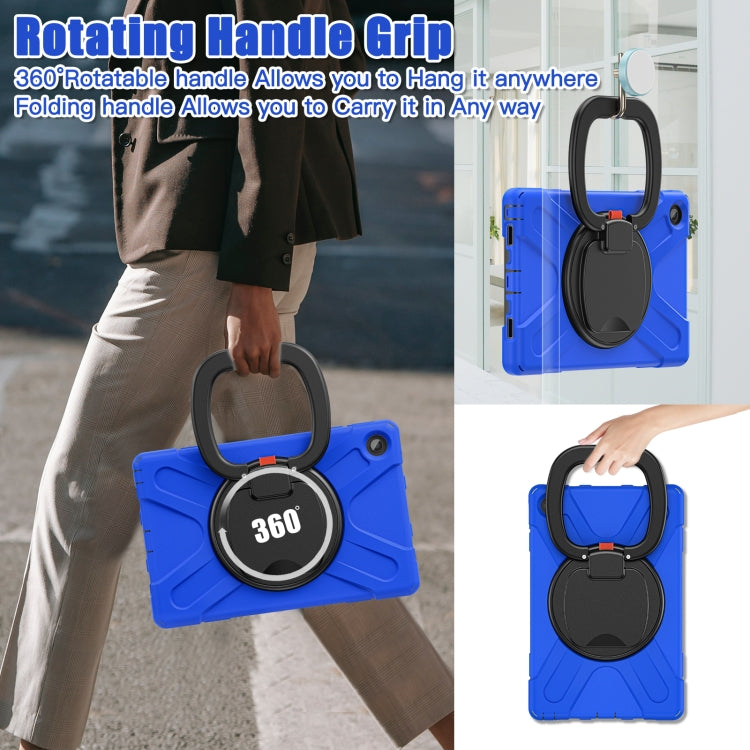 For Lenovo Tab M10 Plus 10.6 3rd Gen 2022 Silicone + PC Protective Tablet Case(Blue) - Lenovo by PMC TechLife | Online Shopping South Africa | PMC TechLife | Buy Now Pay Later Mobicred