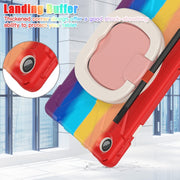 For Lenovo Tab M10 Plus 10.6 3rd Gen 2022 Silicone + PC Protective Tablet Case(Colorful Red)
