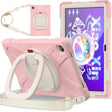 For Lenovo Tab M10 Plus 10.6 3rd Gen 2022 Silicone + PC Protective Tablet Case(Cherry Blossom Pink) - Lenovo by PMC TechLife | Online Shopping South Africa | PMC TechLife | Buy Now Pay Later Mobicred