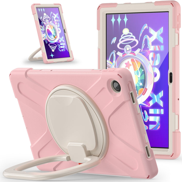 For Lenovo Tab M10 Plus 10.6 3rd Gen 2022 Silicone + PC Protective Tablet Case(Cherry Blossom Pink) - Lenovo by PMC TechLife | Online Shopping South Africa | PMC TechLife | Buy Now Pay Later Mobicred