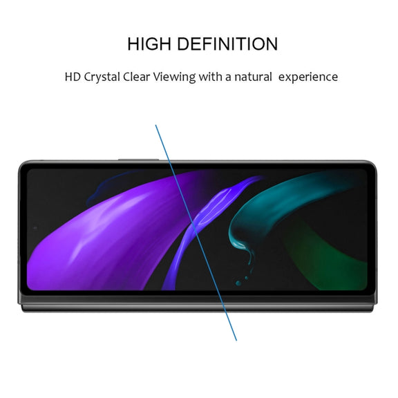 Full Glue Screen Tempered Glass Film For Samsung Galaxy Z Fold2 5G