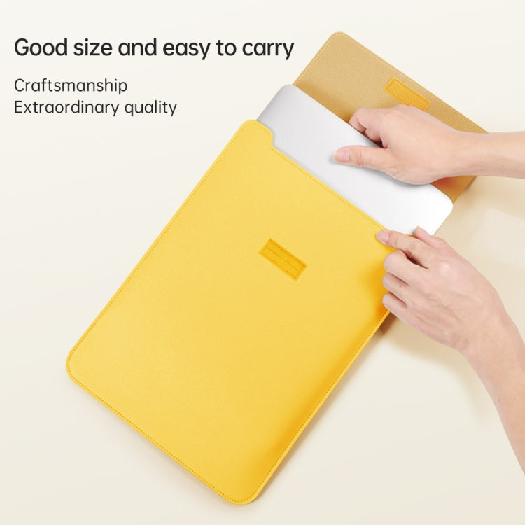 4 in 1 Lightweight and Portable Leather Computer Bag, Size:15.4/15.6/16.1 inches(Dark Green) - 15 inch by PMC TechLife | Online Shopping South Africa | PMC TechLife | Buy Now Pay Later Mobicred