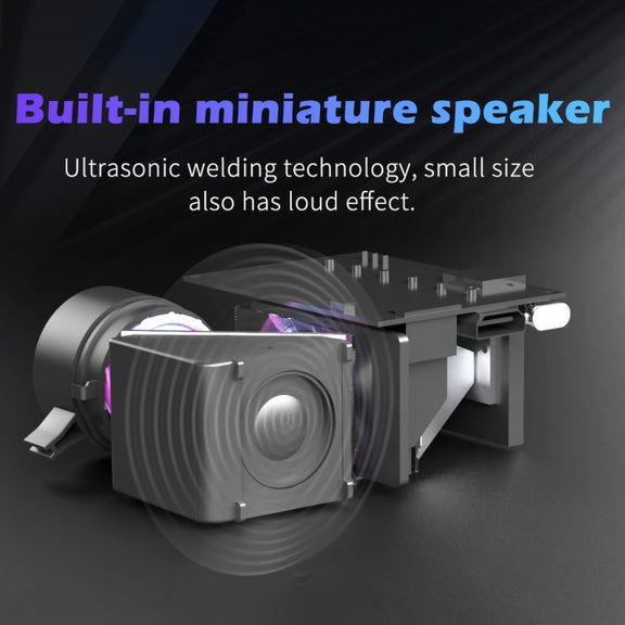 T300 25ANSI LED Portable Home Multimedia Game Projector, Plug Type:EU Plug(Black)