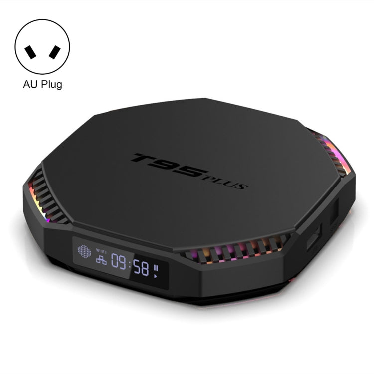 T95 Plus RK3566 Dual Wifi Bluetooth Smart TV Set Top Box, 8GB+128GB(AU Plug) - free shipping - PMC TechLife - Order now!