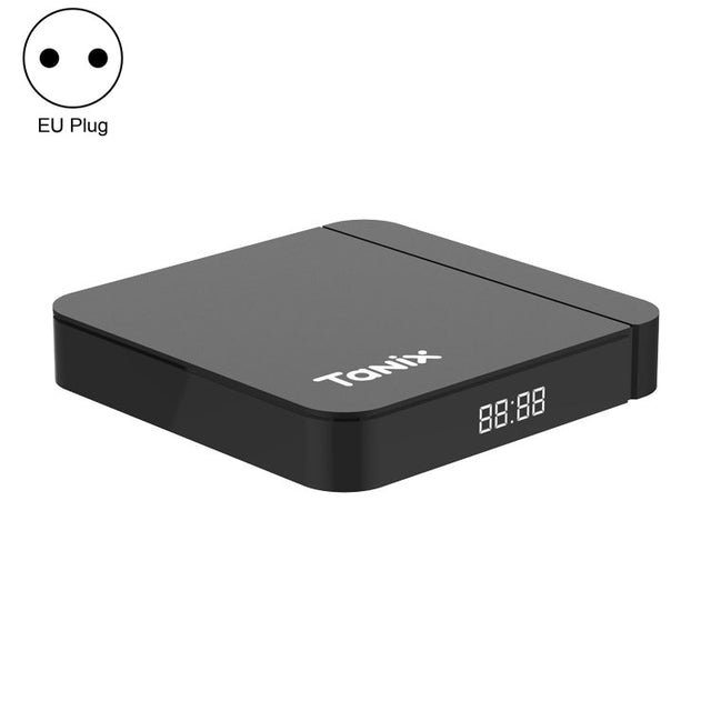 Tanix W2 Amlogic S905 Quad Core Smart TV Set Top Box, RAM:4G+32G With Dual Wifi/BT(EU Plug)