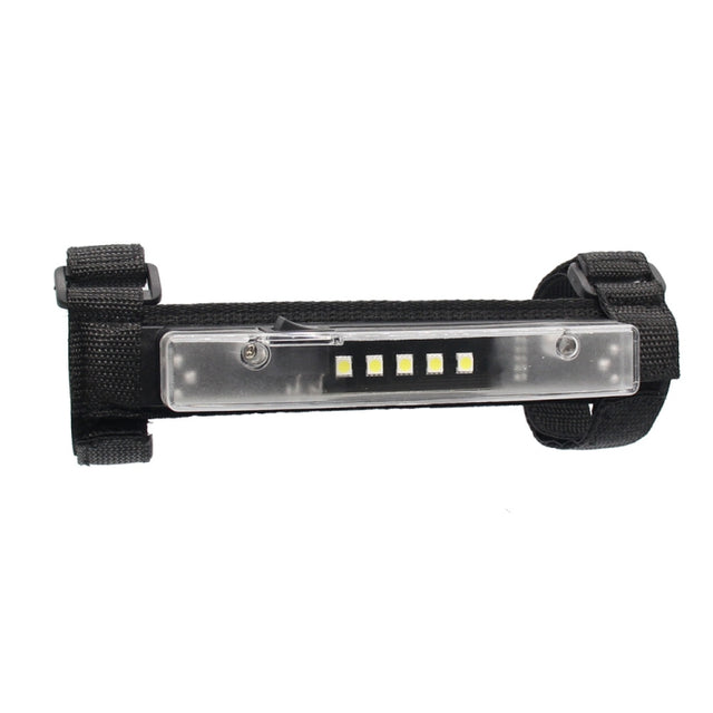 Motorcycle LED Guard Bar Light for UTV ATV Polaris RZR Golf Cart(Transparent)