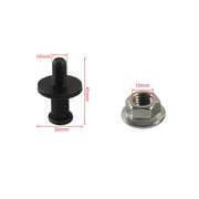 A7536 Car Tailgate Hinge Insert Kit + Lock Bolt + Rear Rubber Stopper 15074253 / 15078745 for Chevrolet