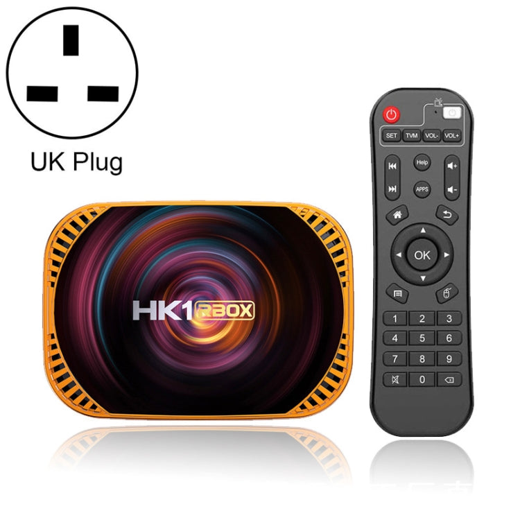 MECOOL HK1RBOX X4 4K TV Box, Android 11 Amlogic S905X4 CPU with RC 4GB+128GB(UK Plug) - free shipping - PMC Jewellery - Order now!