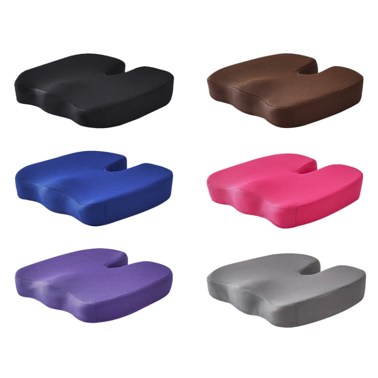 Soft U-shaped cushion Ergonomic Seat, Model:Mesh Style(Red)