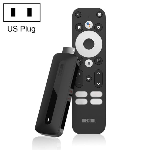 Mecool KD3 4K TV Stick, Android 11 Amlogic S905Y4 CPU 2GB+8GB with RC(US Plug)