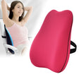 Office Memory Foam Cushion Lumbar Support Cushion(Rose Red) - Cushions & Pillows by PMC TechLife | Online Shopping South Africa | PMC TechLife | Buy Now Pay Later Mobicred