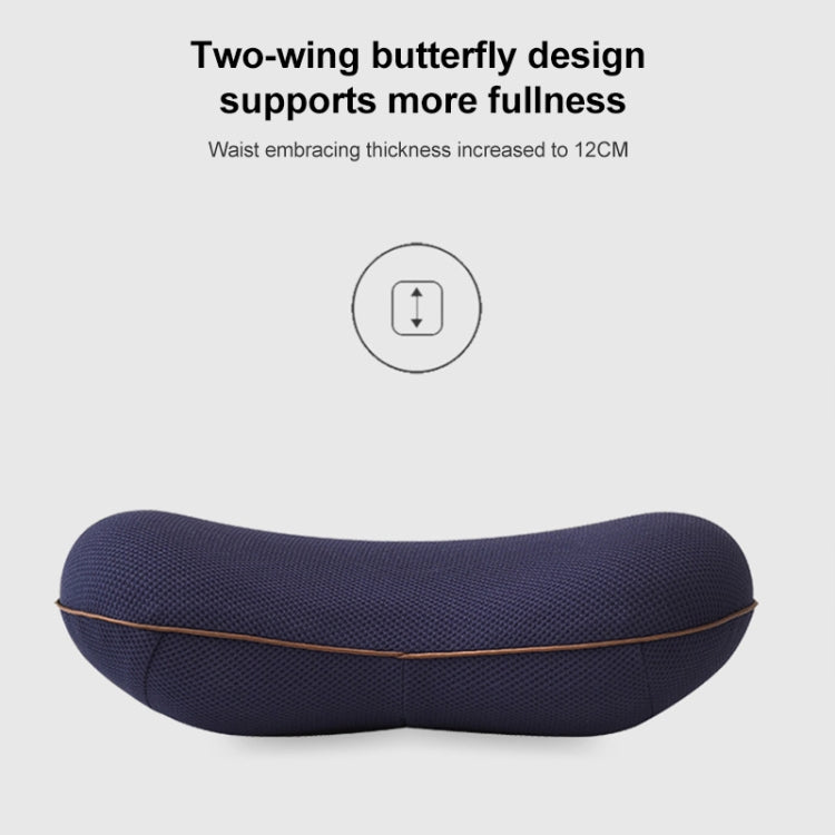 Office Memory Foam Cushion Lumbar Support Cushion(Brown) - Cushions & Pillows by PMC TechLife | Online Shopping South Africa | PMC TechLife | Buy Now Pay Later Mobicred