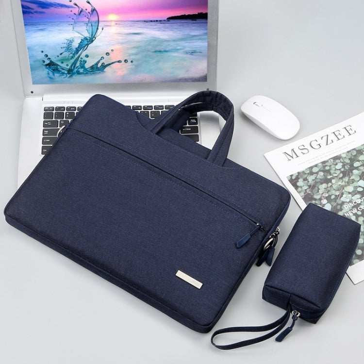 Handbag Laptop Bag Inner Bag with Power Bag, Size:12 inch(Dark Blue) - free shipping - PMC Jewellery - Order now!