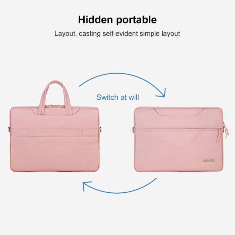 Handbag Laptop Bag Inner Bag with Shoulder Strap/Power Bag, Size:13.3 inch(Blue)