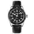 SKMEI 9232 Stainless Steel Buckle Glass Mirror Waterproof Resistant Quartz Watch(Belt - Silver and Black) - free shipping - PMC TechLife - Order now!