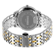 SKMEI 9272 Stainless Steel Buckle Strap Water-resistant Quartz Watch Women(Silver Shell Silver Surface)