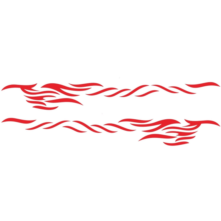 2 PCS/Set D-369 Totem Pattern Car Decorative Sticker(Red) - Decorative Sticker by PMC TechLife | Online Shopping South Africa | PMC TechLife | Buy Now Pay Later Mobicred