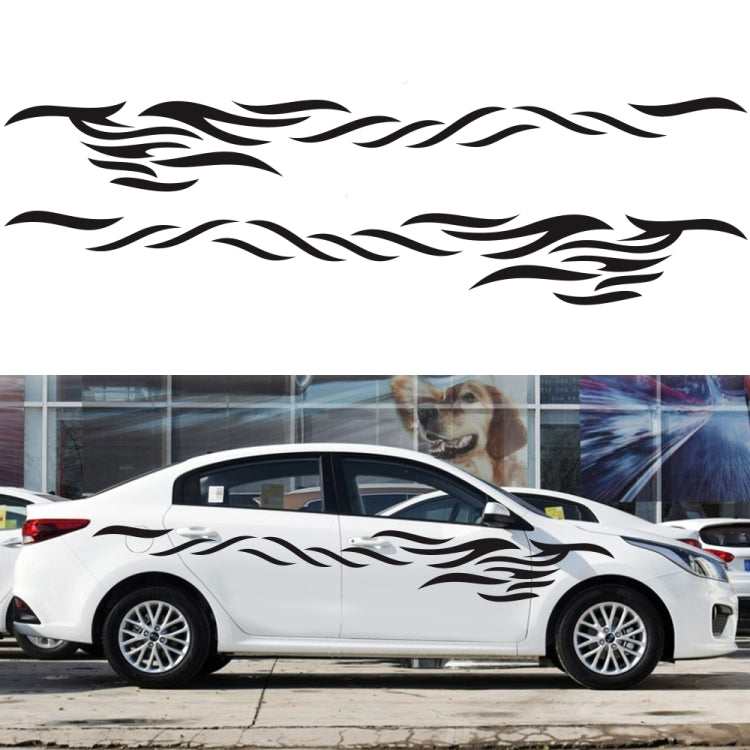 2 PCS/Set D-369 Totem Pattern Car Decorative Sticker(Blue)