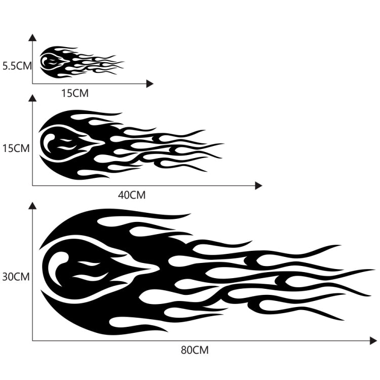 D-451 Car Modified Side Door Front Rear Bumpers Rearview Mirror Decorative Sticker(Black) - Decorative Sticker by PMC TechLife | Online Shopping South Africa | PMC TechLife | Buy Now Pay Later Mobicred