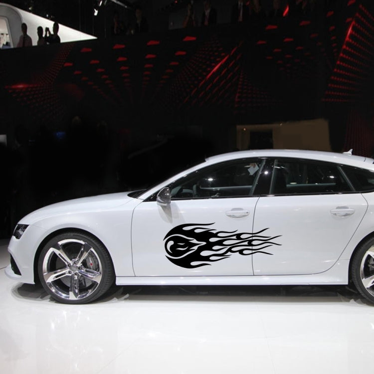 D-451 Car Modified Side Door Front Rear Bumpers Rearview Mirror Decorative Sticker(Black) - Decorative Sticker by PMC TechLife | Online Shopping South Africa | PMC TechLife | Buy Now Pay Later Mobicred